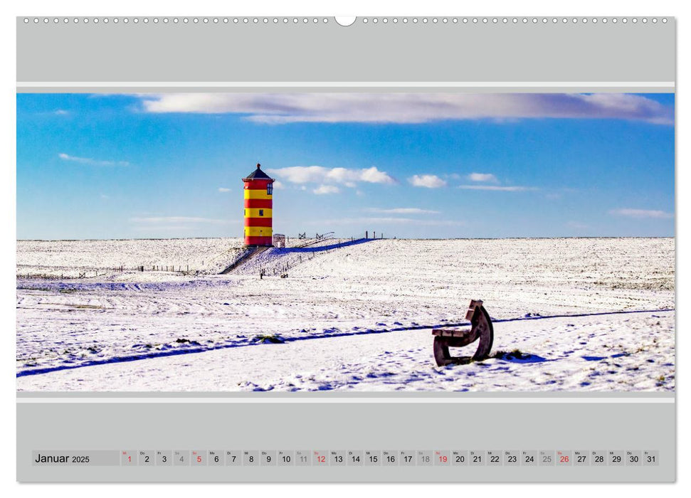 Ostfriesland Panorama (CALVENDO Premium Wandkalender 2025)