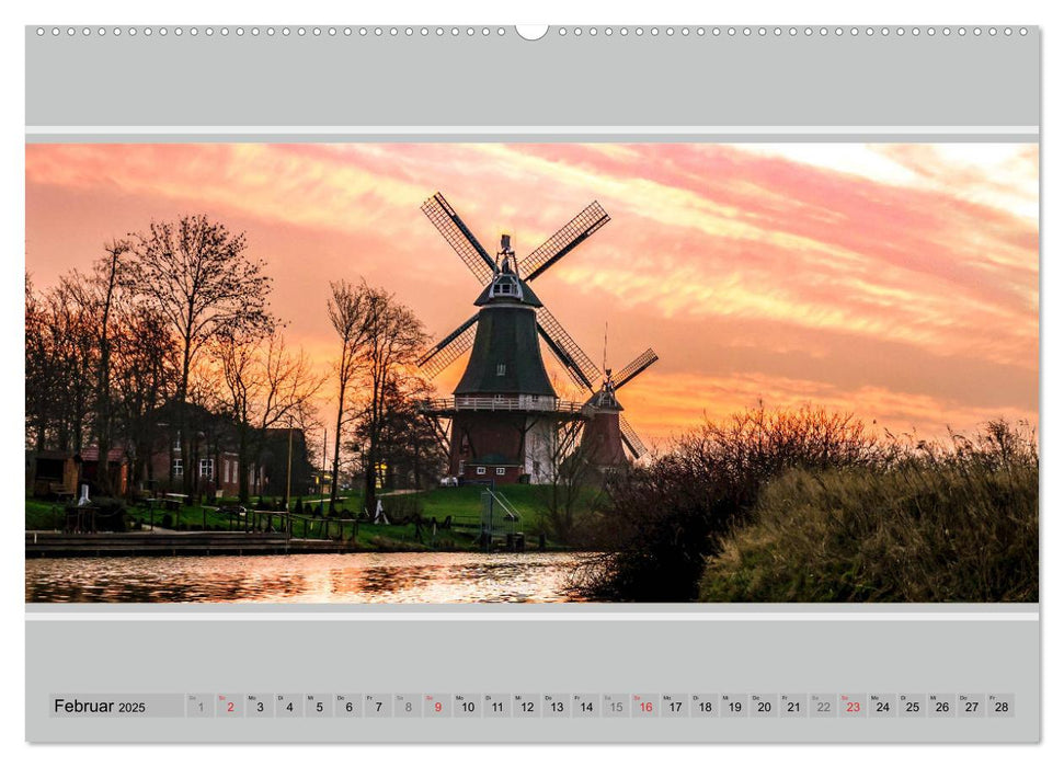 Ostfriesland Panorama (CALVENDO Premium Wandkalender 2025)