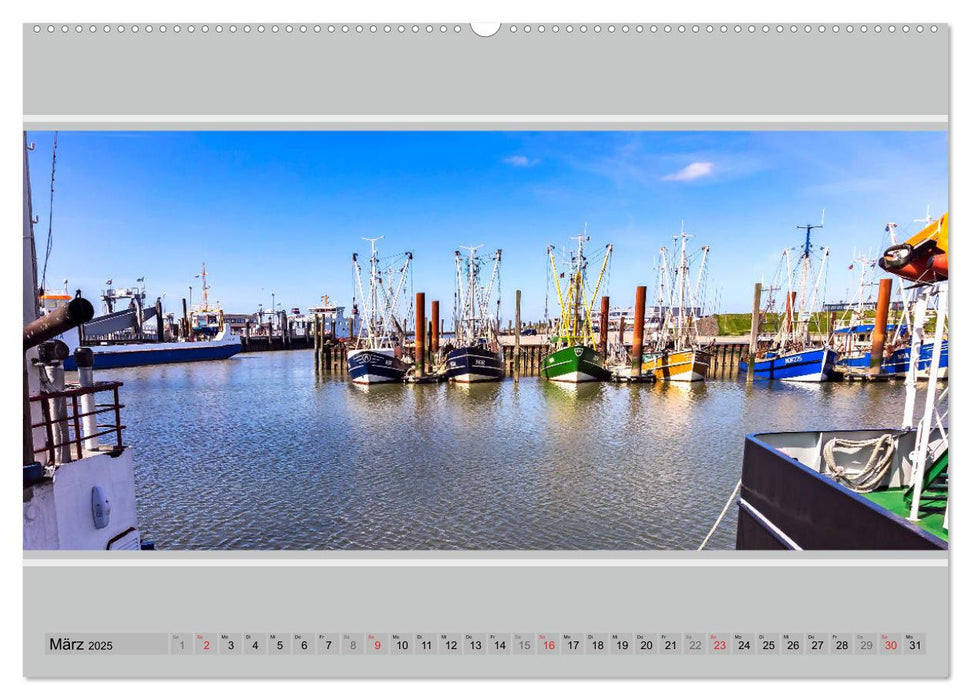 Ostfriesland Panorama (CALVENDO Premium Wandkalender 2025)