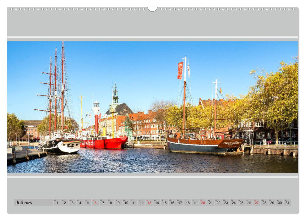 Ostfriesland Panorama (CALVENDO Premium Wandkalender 2025)