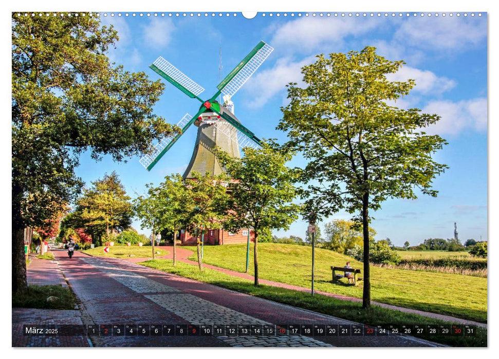 Malerisches Greetsiel (CALVENDO Premium Wandkalender 2025)