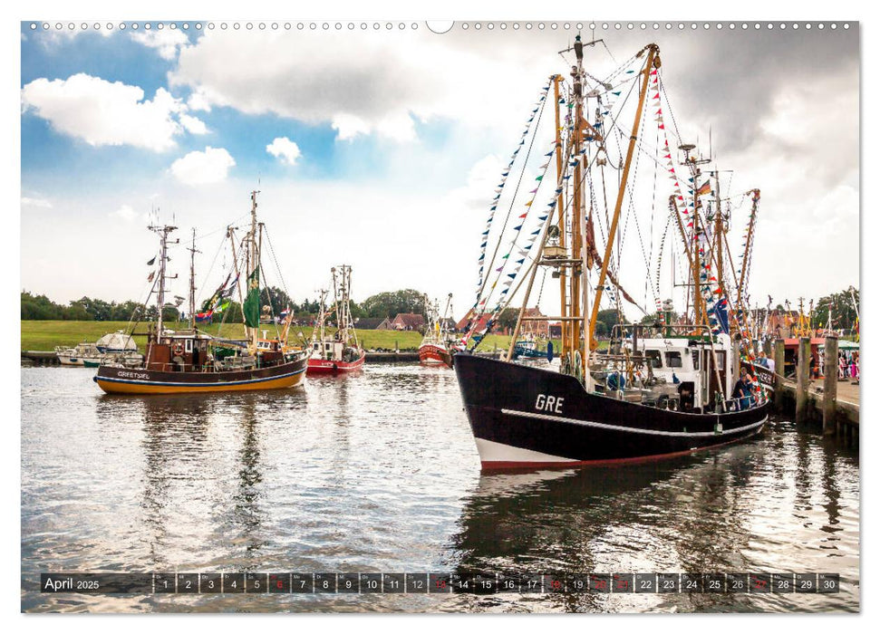 Malerisches Greetsiel (CALVENDO Premium Wandkalender 2025)