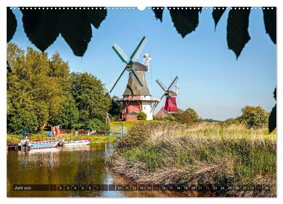 Malerisches Greetsiel (CALVENDO Premium Wandkalender 2025)