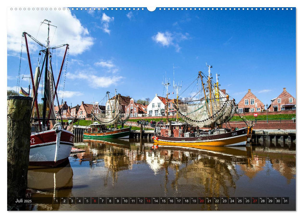 Malerisches Greetsiel (CALVENDO Premium Wandkalender 2025)