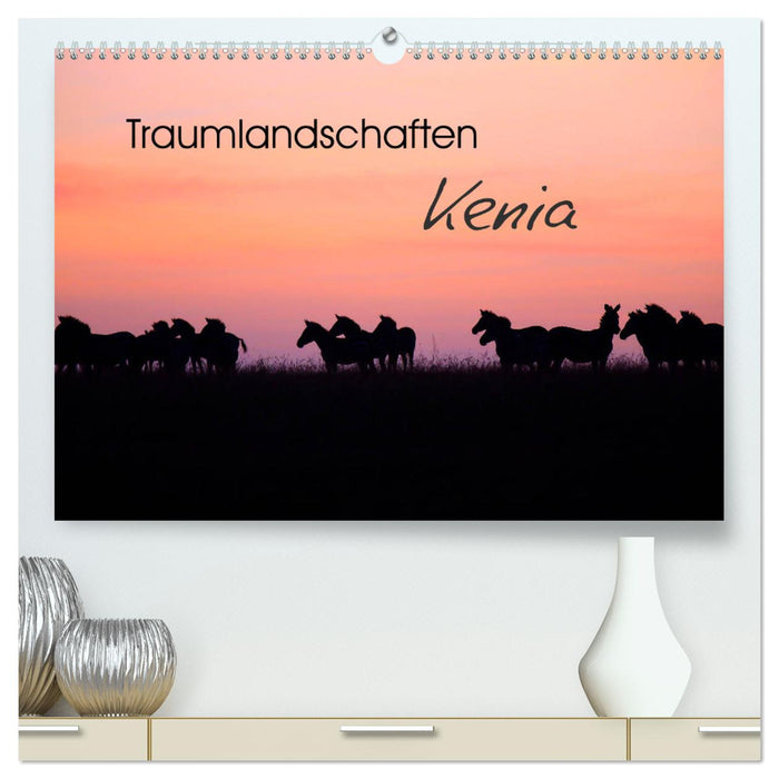 Traumlandschaften Kenia (CALVENDO Premium Wandkalender 2025)