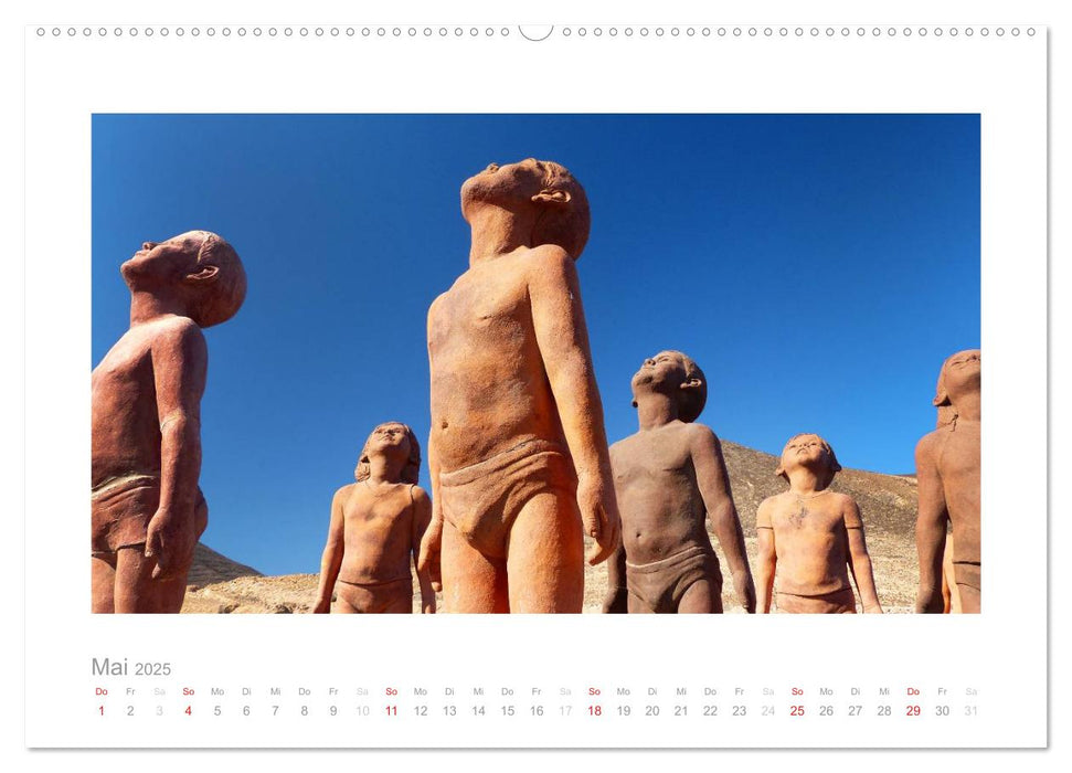 Quer durch Fuerteventura (CALVENDO Premium Wandkalender 2025)