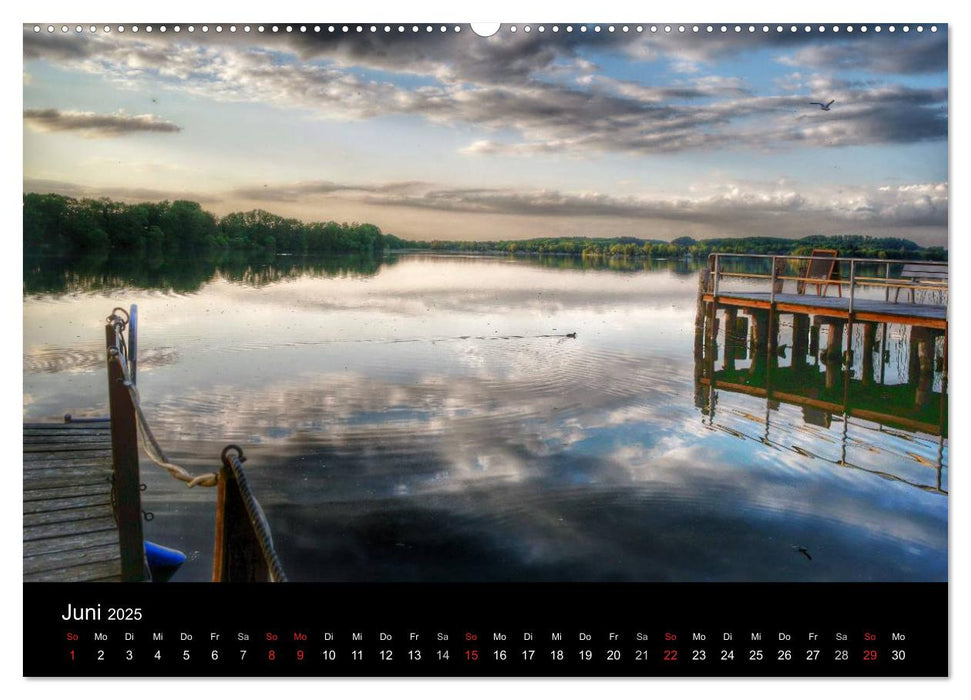 Zeit für... die Seenplatte Holsteinische Schweiz (CALVENDO Premium Wandkalender 2025)