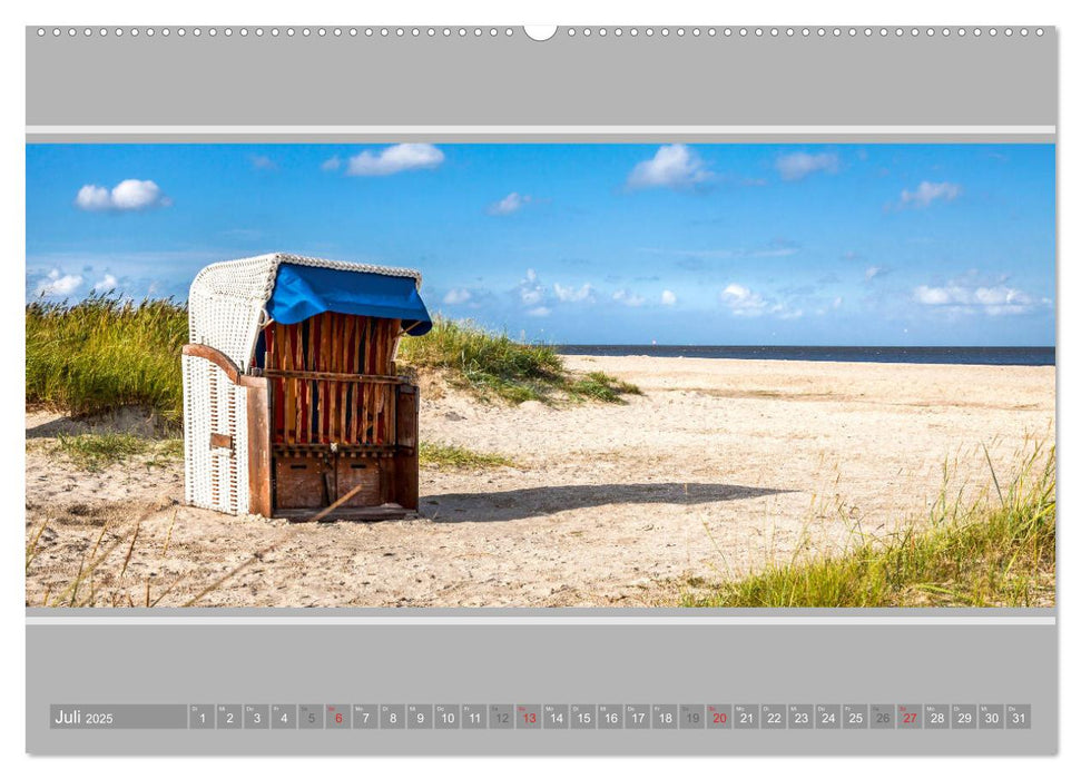 Ostfriesland - Deichspaziergang (CALVENDO Premium Wandkalender 2025)