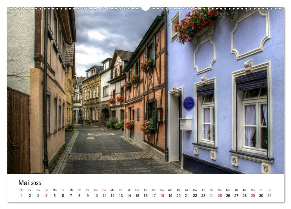 Die schönsten Orte der Eifel (CALVENDO Premium Wandkalender 2025)