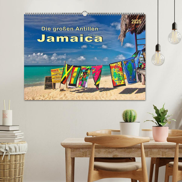 Die großen Antillen - Jamaica (CALVENDO Wandkalender 2025)