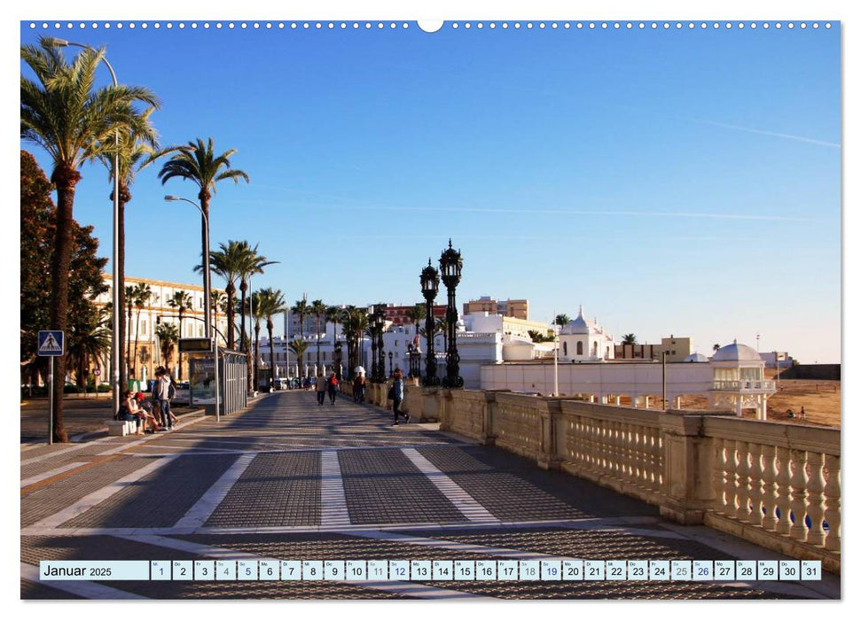 Cádiz - Europas älteste Stadt (CALVENDO Premium Wandkalender 2025)