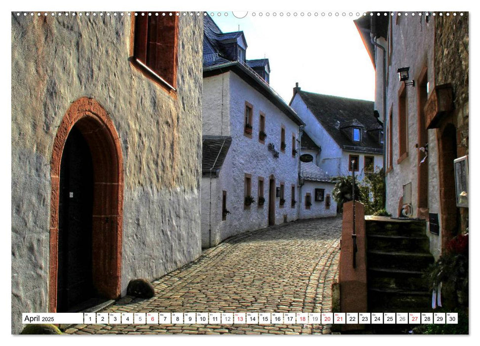 Die schönsten Orte in der Eifel - Kronenburg (CALVENDO Premium Wandkalender 2025)