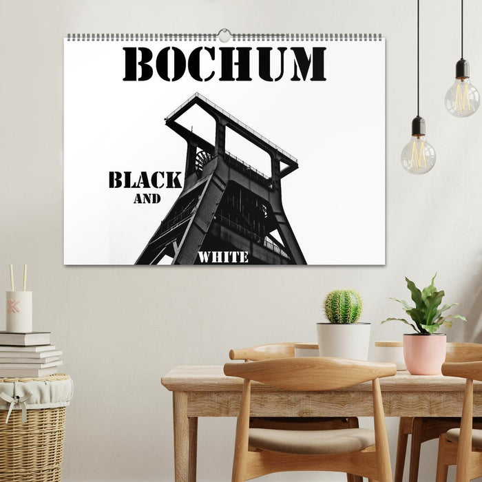 Bochum Black and White (CALVENDO Wandkalender 2025)