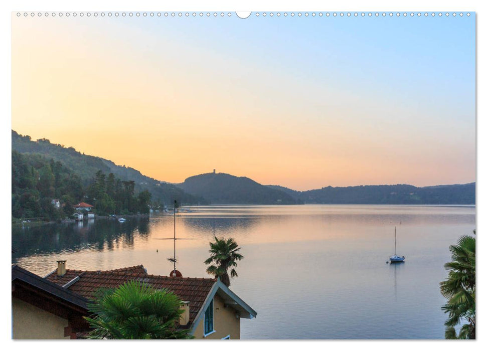 Lago di Orta - Ortasee (CALVENDO Premium Wandkalender 2025)