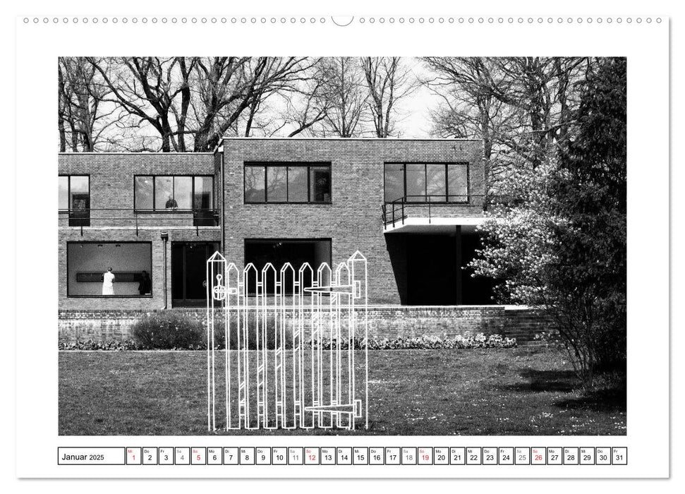 GRAFIK IN DER ARCHITEKTUR (CALVENDO Premium Wandkalender 2025)