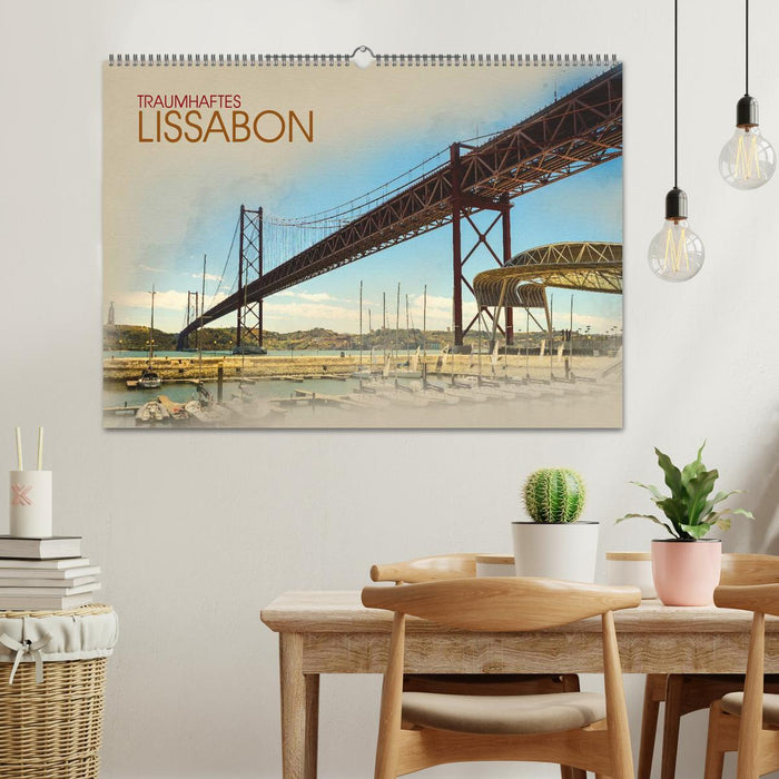 Traumhaftes Lissabon (CALVENDO Wandkalender 2025)