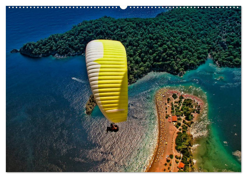 Freiheit und Abenteuer - Paragliding (CALVENDO Wandkalender 2025)