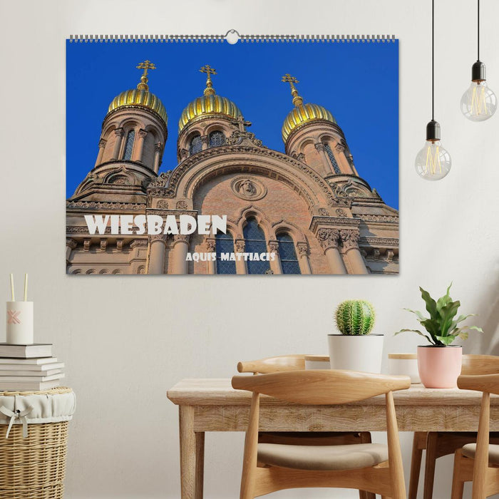 Wiesbaden Aquis Mattiacis (CALVENDO Wandkalender 2025)