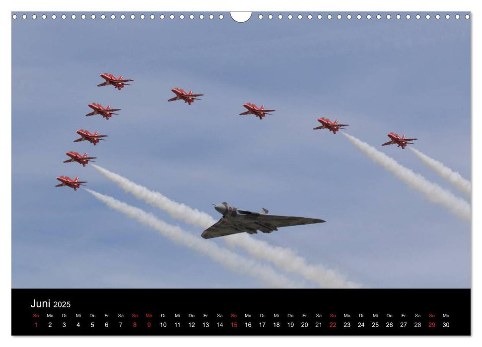 Militärflugzeuge 2025 (CALVENDO Wandkalender 2025)