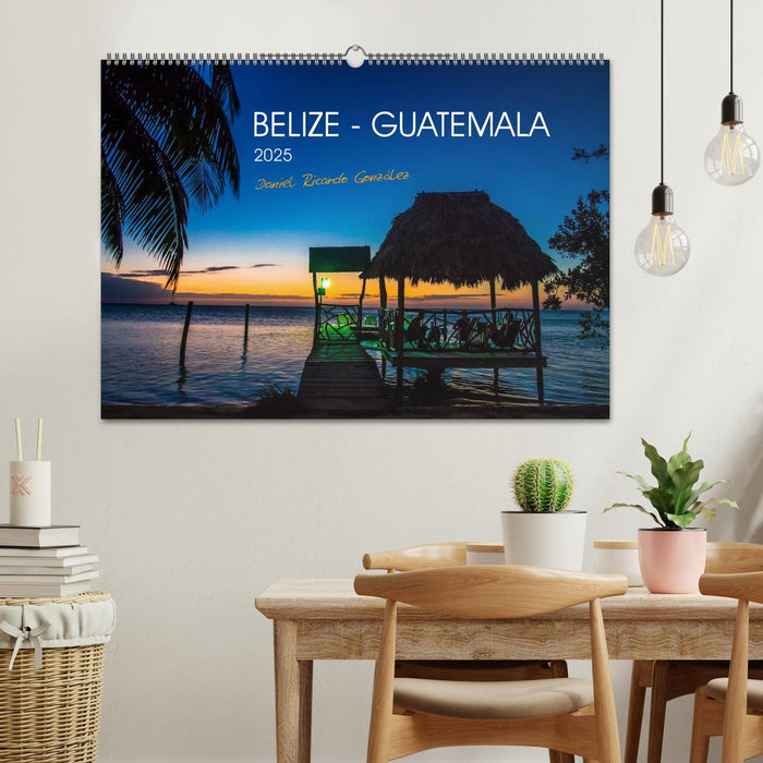 Belize - Guatemala (CALVENDO Wandkalender 2025)