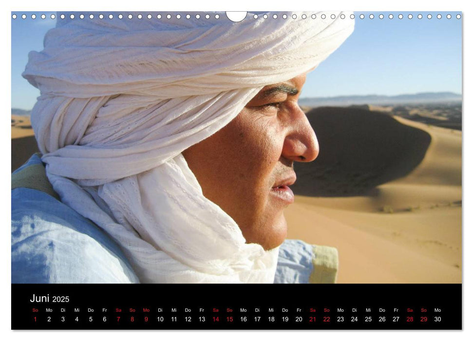 Sahara Wüstentrekking (CALVENDO Wandkalender 2025)