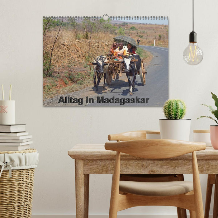 Alltag in Madagaskar (CALVENDO Wandkalender 2025)