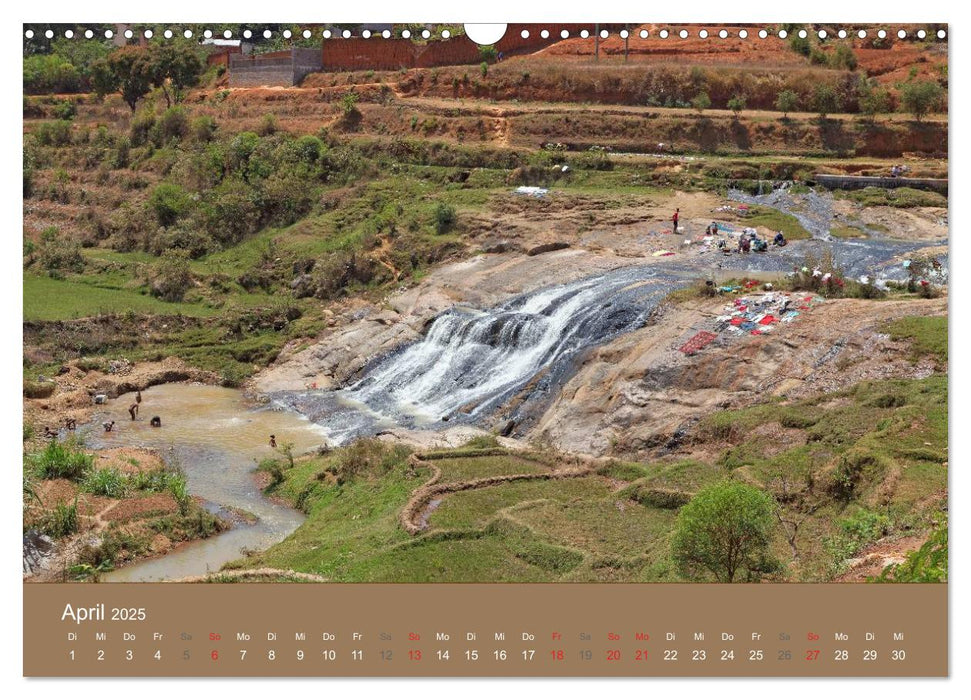 Alltag in Madagaskar (CALVENDO Wandkalender 2025)