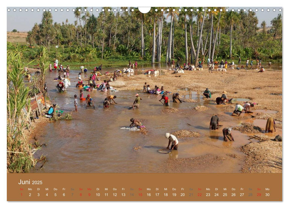 Alltag in Madagaskar (CALVENDO Wandkalender 2025)