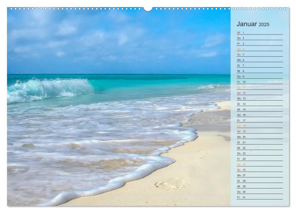 Strände wie ein Traum (CALVENDO Wandkalender 2025)