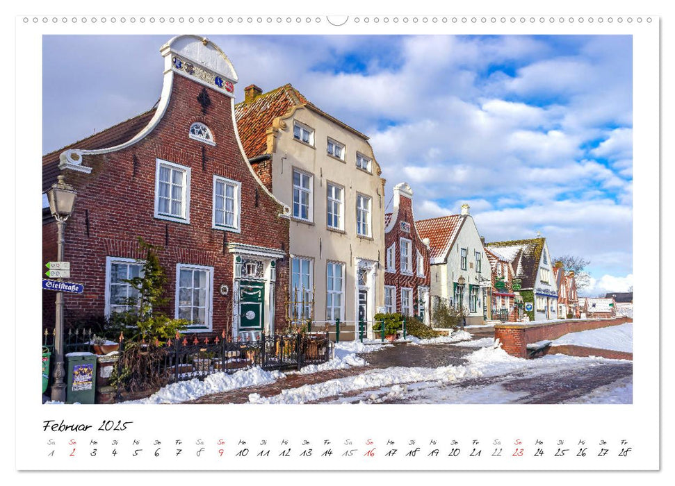 Fischerdorf Greetsiel (CALVENDO Premium Wandkalender 2025)