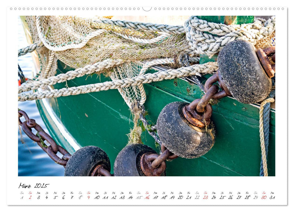 Fischerdorf Greetsiel (CALVENDO Premium Wandkalender 2025)