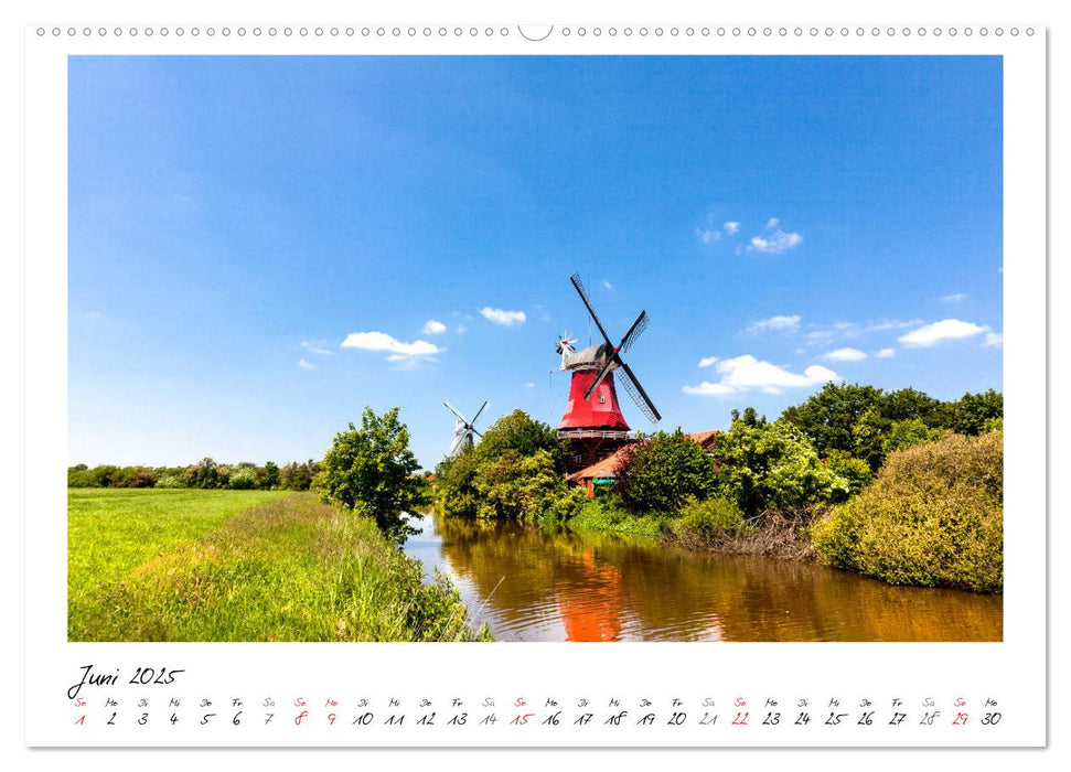 Fischerdorf Greetsiel (CALVENDO Premium Wandkalender 2025)