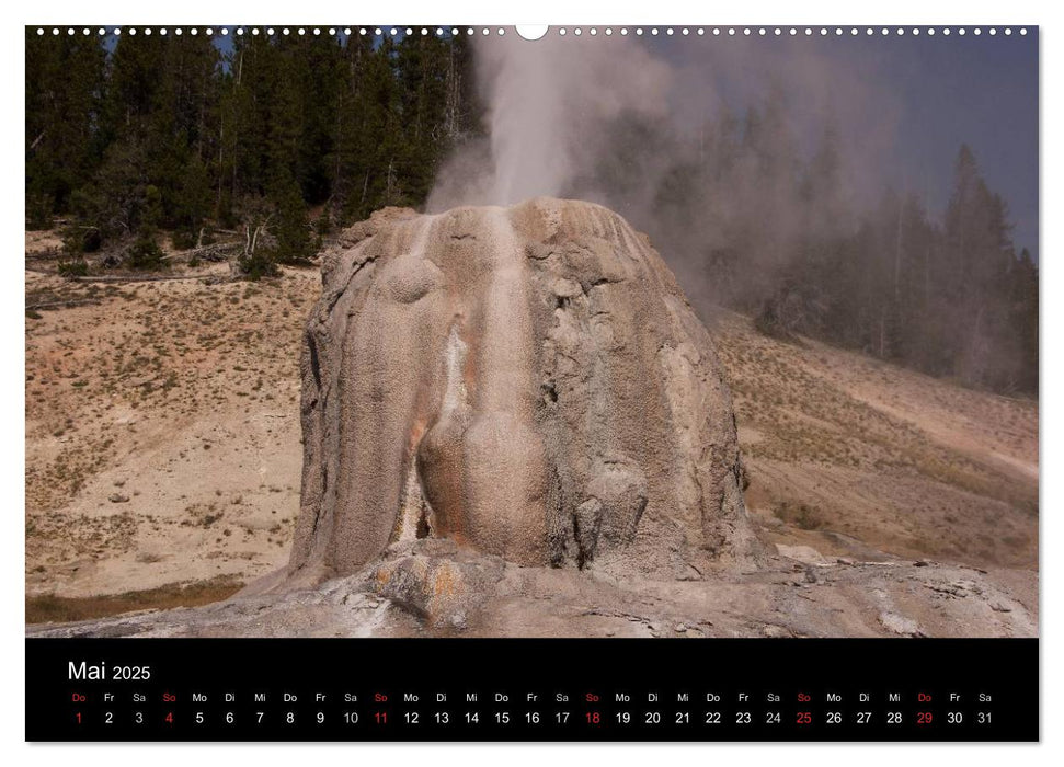 Yellowstone Impressionen (CALVENDO Premium Wandkalender 2025)