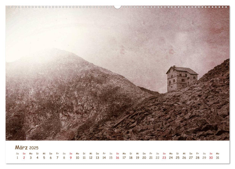 Südtirol - Anno Dazumal (CALVENDO Premium Wandkalender 2025)