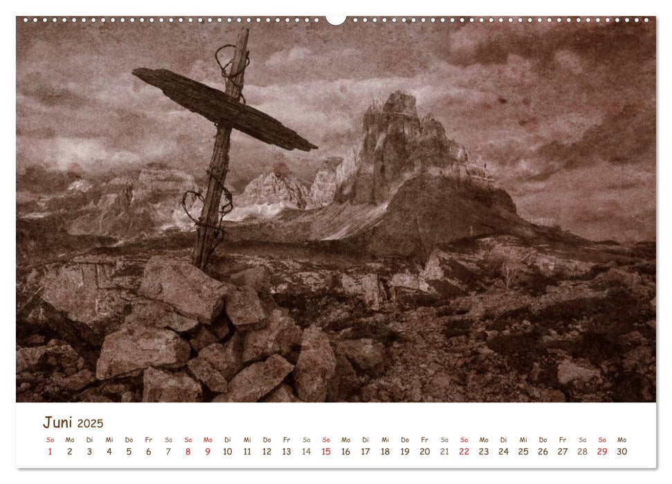 Südtirol - Anno Dazumal (CALVENDO Premium Wandkalender 2025)