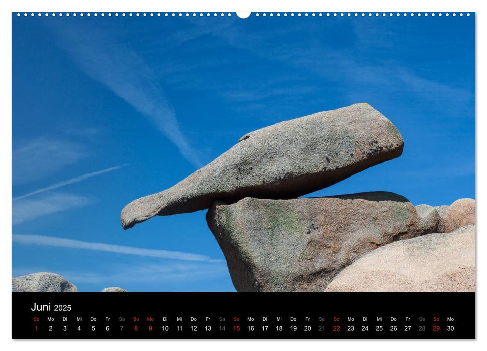 Bretagne - Fotoreise von der Cote de Granit Rose zur Ile de Brehat (CALVENDO Wandkalender 2025)