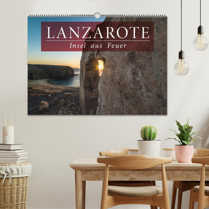 Lanzarote - Insel aus Feuer (CALVENDO Wandkalender 2025)