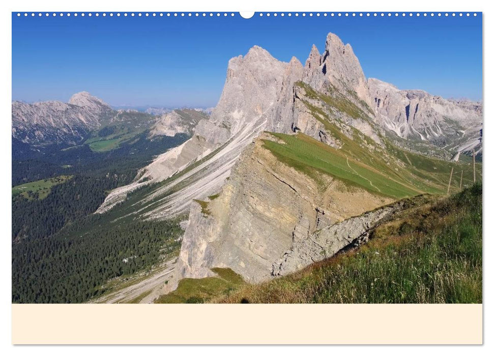 Südtirol - Zwischen Ortler und Dolomiten (CALVENDO Wandkalender 2025)