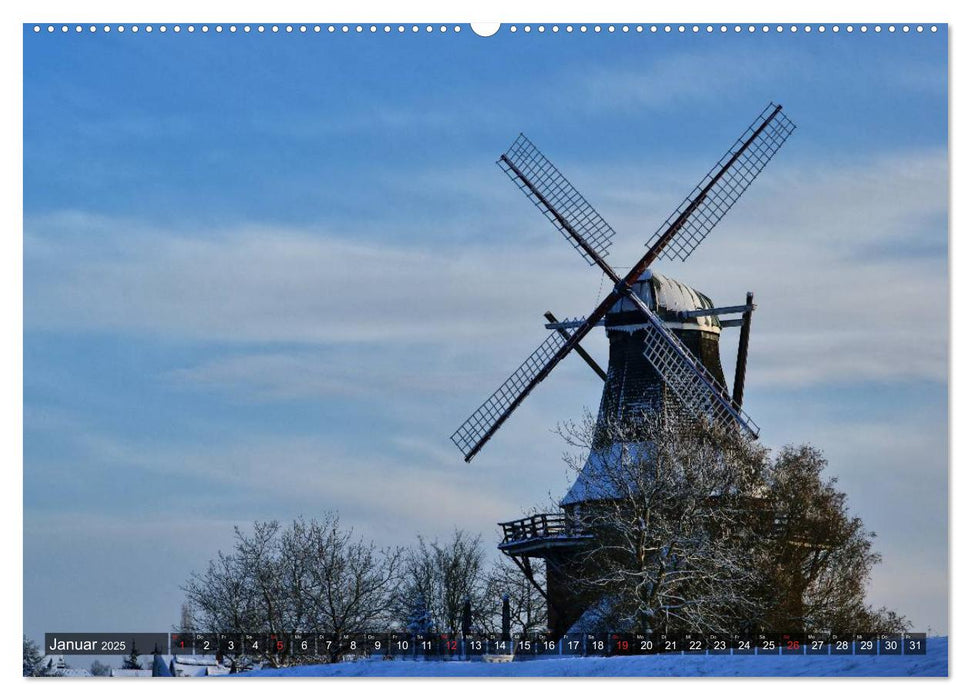 Das Alte Land vor den Toren Hamburgs (CALVENDO Wandkalender 2025)