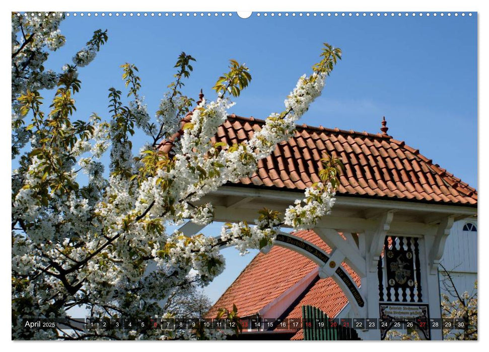 Das Alte Land vor den Toren Hamburgs (CALVENDO Wandkalender 2025)