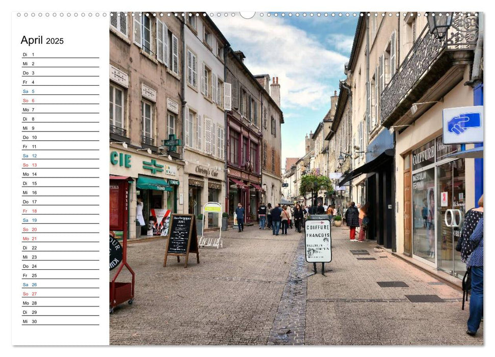 Beaune - erstaunliches Burgund (CALVENDO Premium Wandkalender 2025)