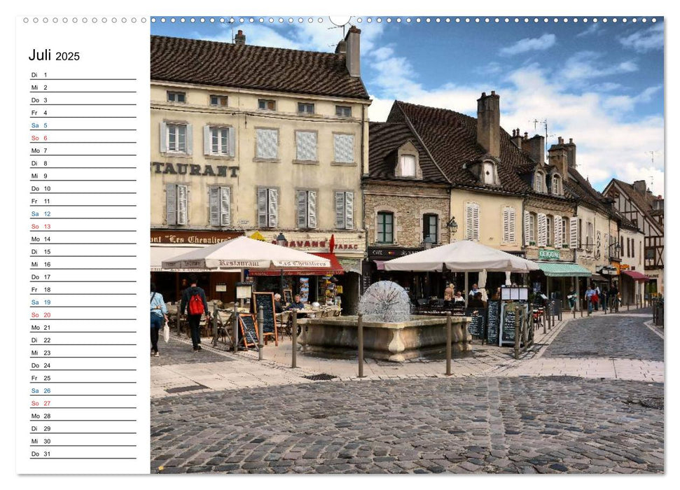 Beaune - erstaunliches Burgund (CALVENDO Premium Wandkalender 2025)