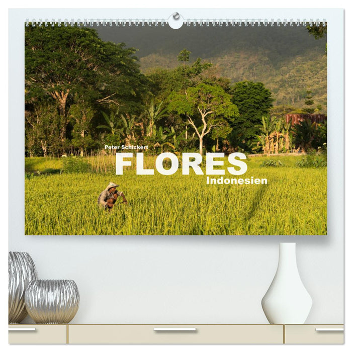 Flores - Indonesien (CALVENDO Premium Wandkalender 2025)