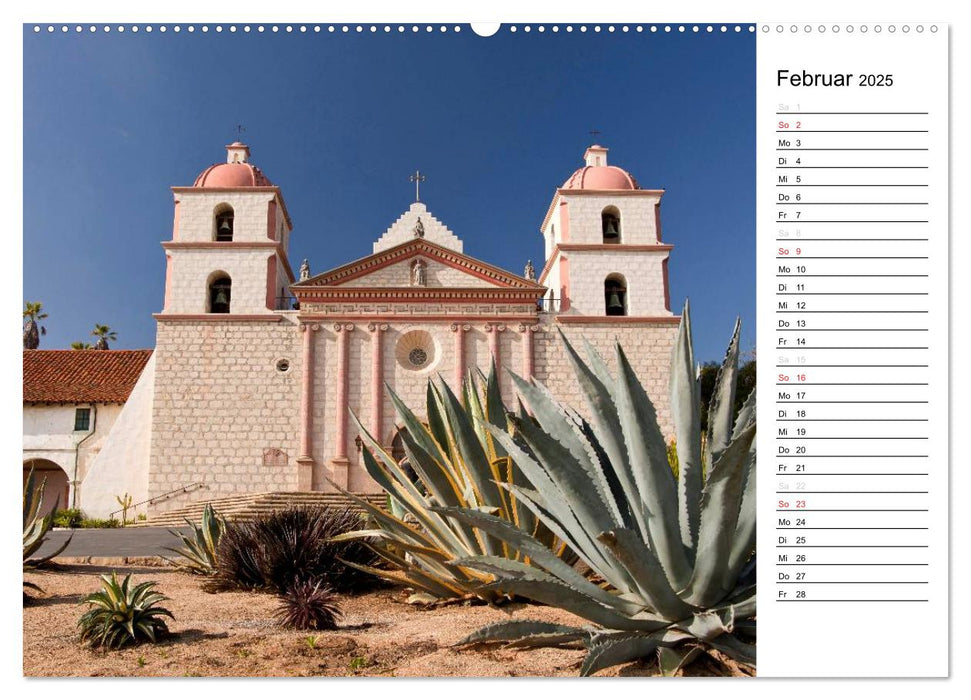 Kalifornien USA (CALVENDO Wandkalender 2025)