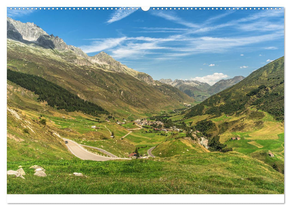 Schweizer Alpenpässe (CALVENDO Wandkalender 2025)