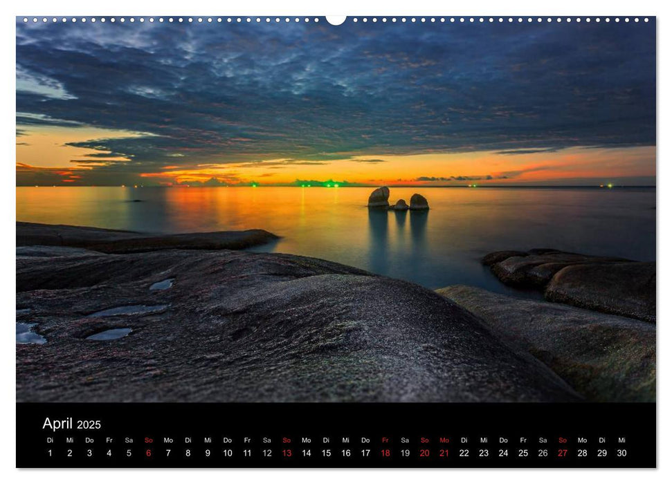 Koh Samui im Sonnenlicht (CALVENDO Premium Wandkalender 2025)