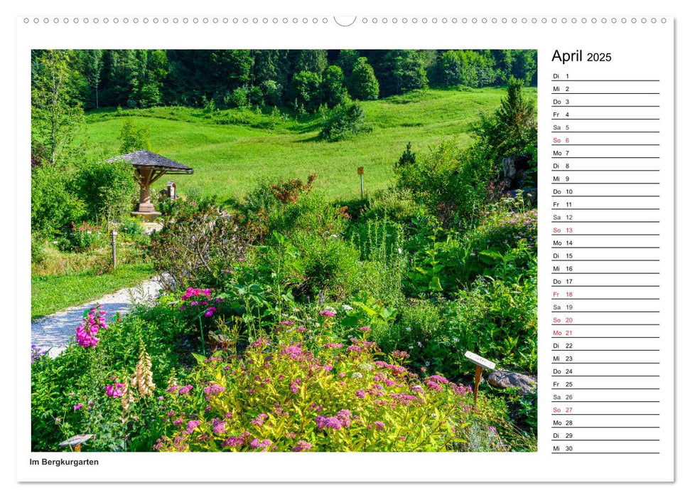 Servus im Bergsteigerdorf Ramsau (CALVENDO Premium Wandkalender 2025)