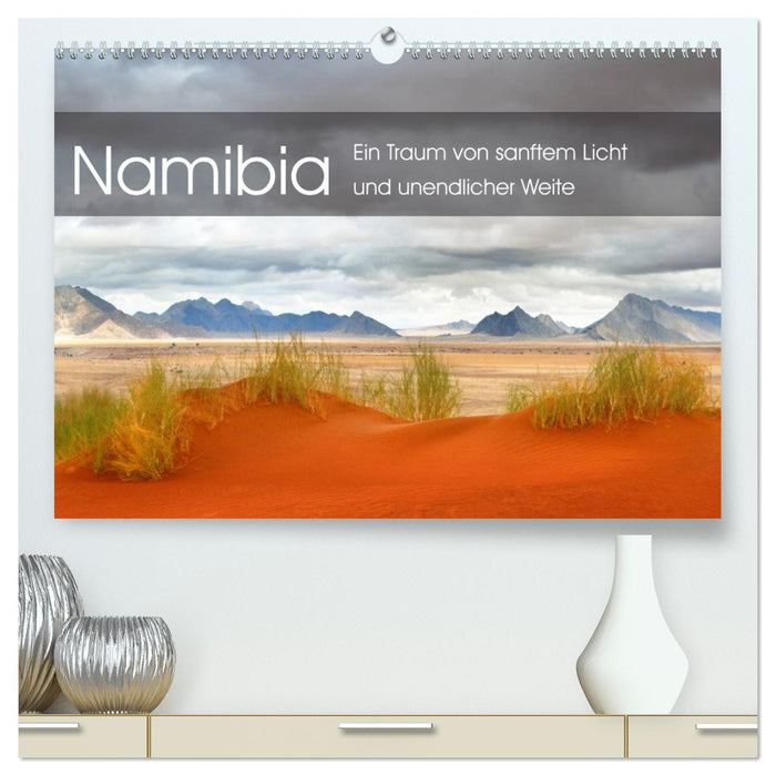Namibia: Ein Traum von sanftem Licht und unendlicher Weite (CALVENDO Premium Wandkalender 2025)