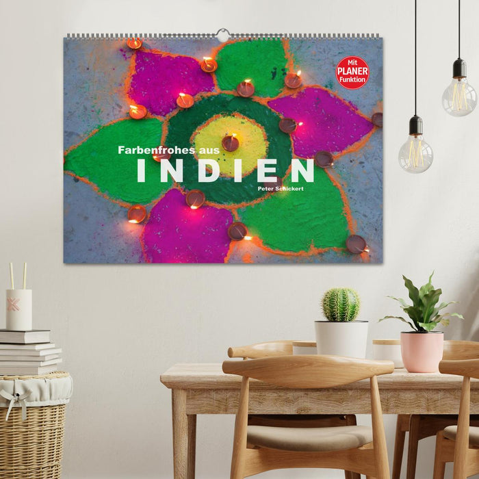 Farbenfrohes aus Indien (CALVENDO Wandkalender 2025)