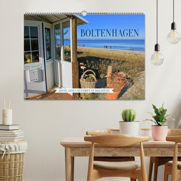 Boltenhagen – Sonne, Sand und Ferien an der Ostsee (CALVENDO Wandkalender 2025)